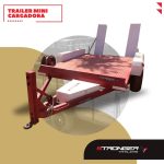 Tráiler mini cargadora