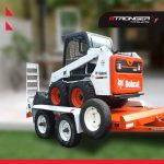 Tráiler de bobcat o mini cargadora